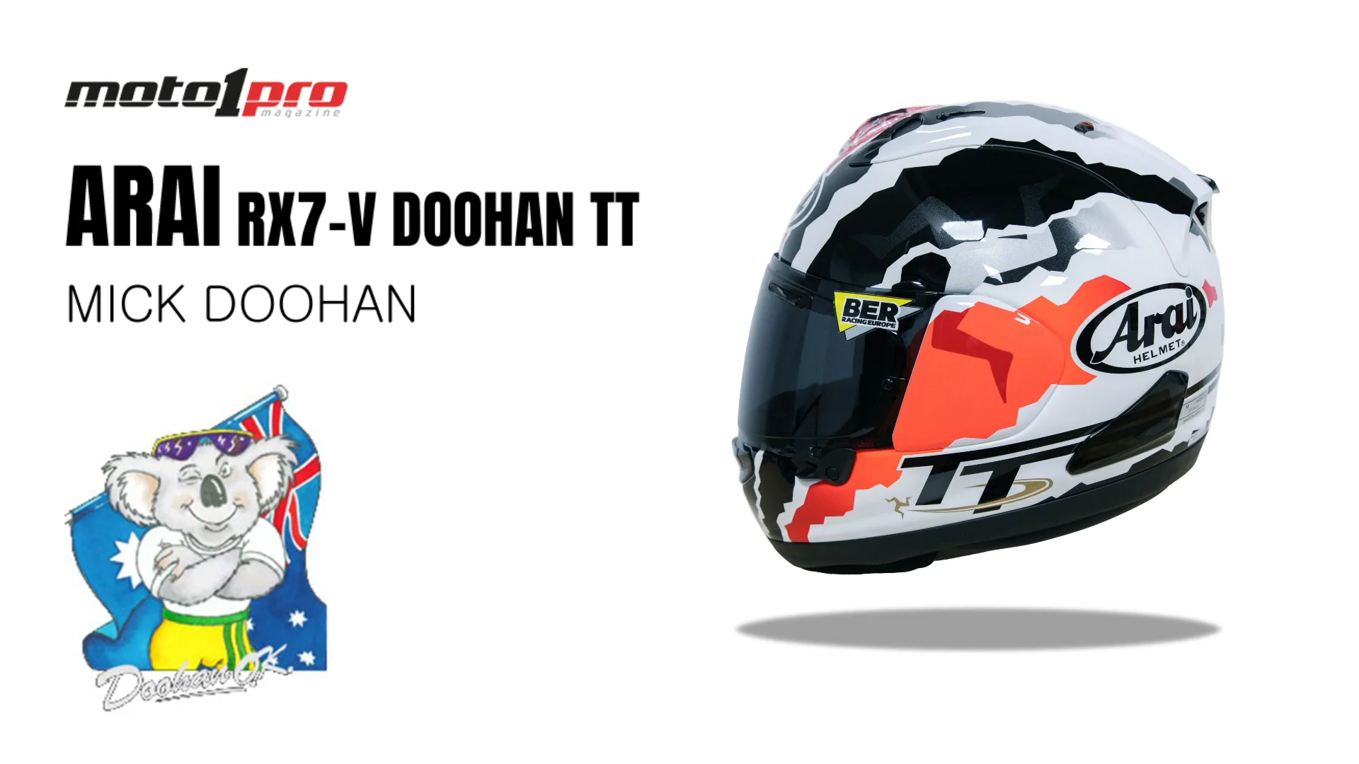 Arai rx7 hot sale doohan tt