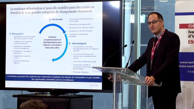 Colloque Immobilier + Mobilité | EJC 2019: «La perspective des investisseurs en immobilier»