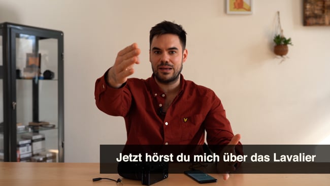 Lavalier-Mikrofon (Klinke & XLR) für Semi Professionelle Audio-Aufnahme bei Film oder Podcast