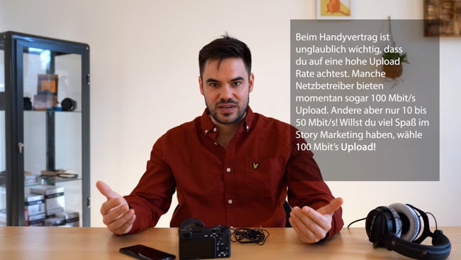 Smartphone als Aufnahmegerät für Low Budget Filmaufnahme