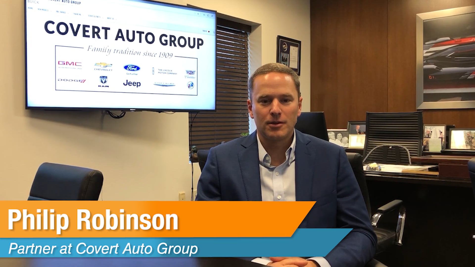 Success at Covert Auto Group - Philip Robinson
