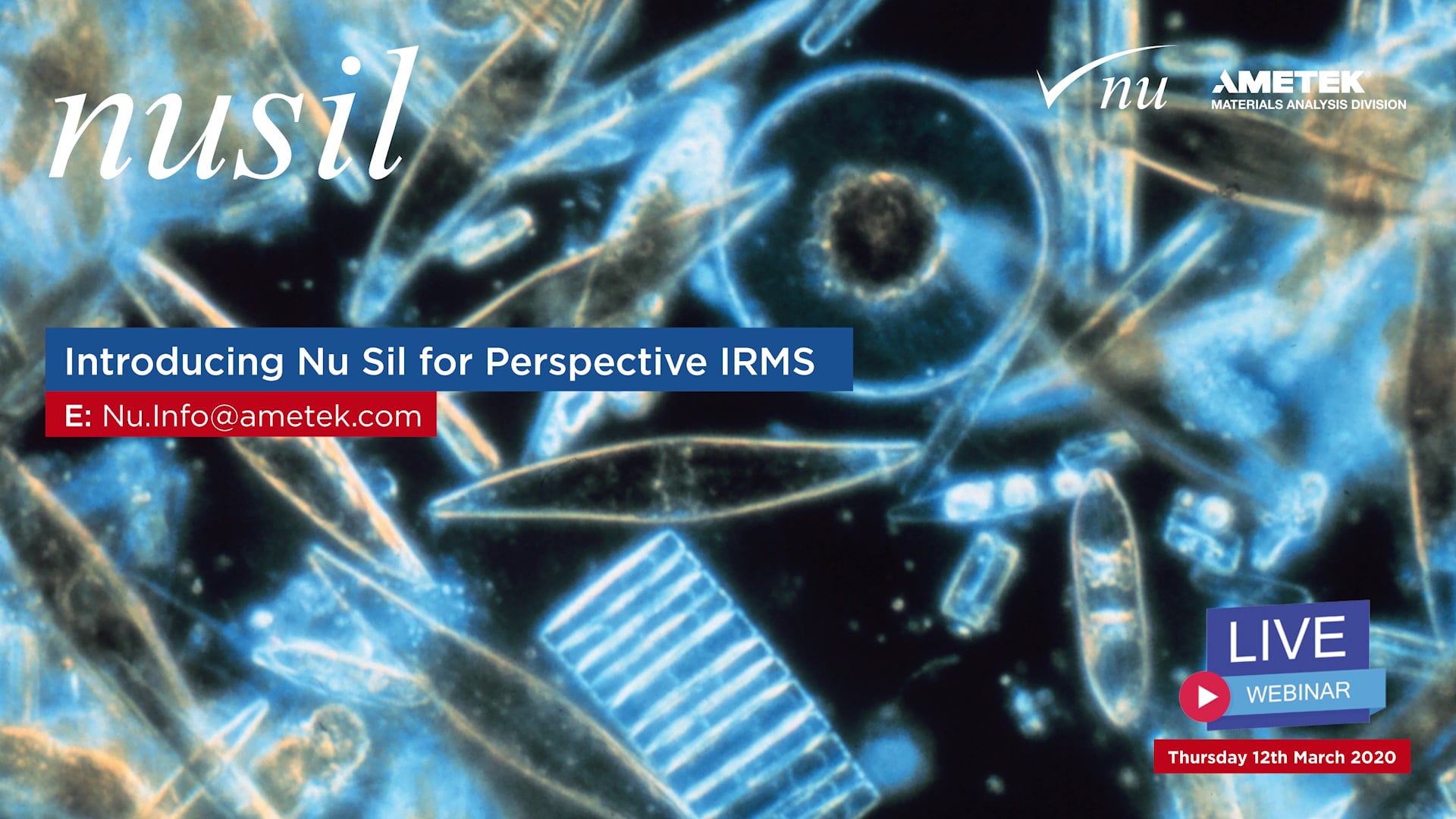 Introducing Nu Sil for Perspective IRMS from Nu Instruments