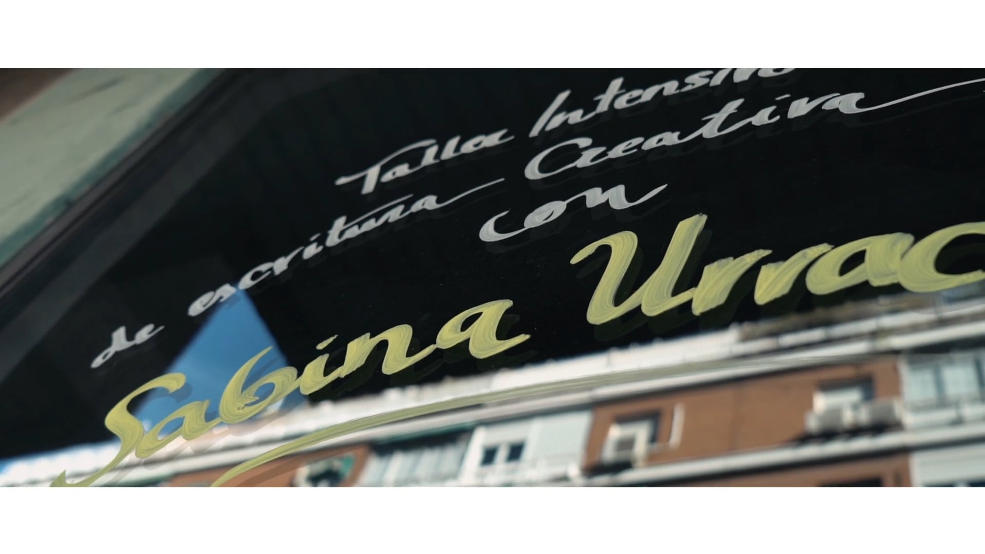 La Lumbre - Talleres de Escritura (Sabina Urraca)