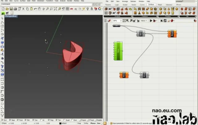 [nao] Grasshopper Tutorial - Box Morphing - Part 2 on Vimeo