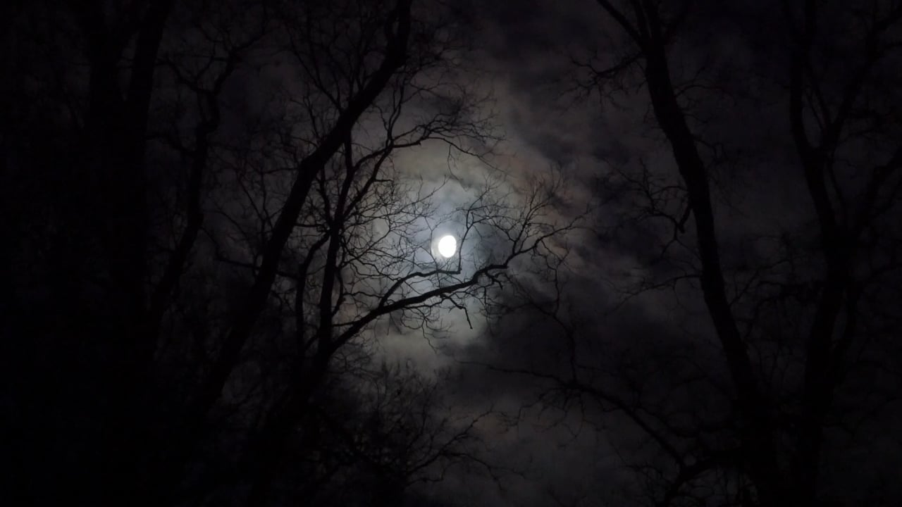 MOON AND CLOUDS