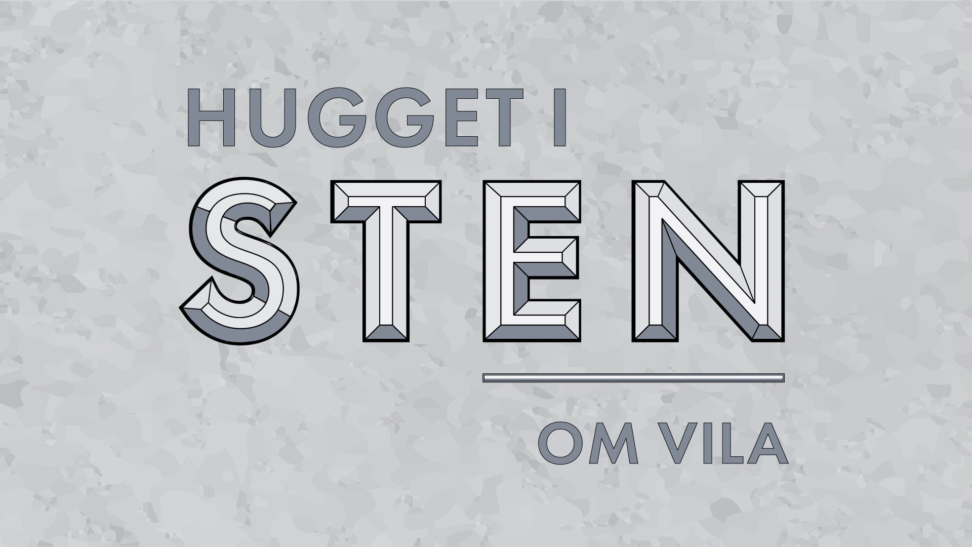 Hugget i sten – om vila