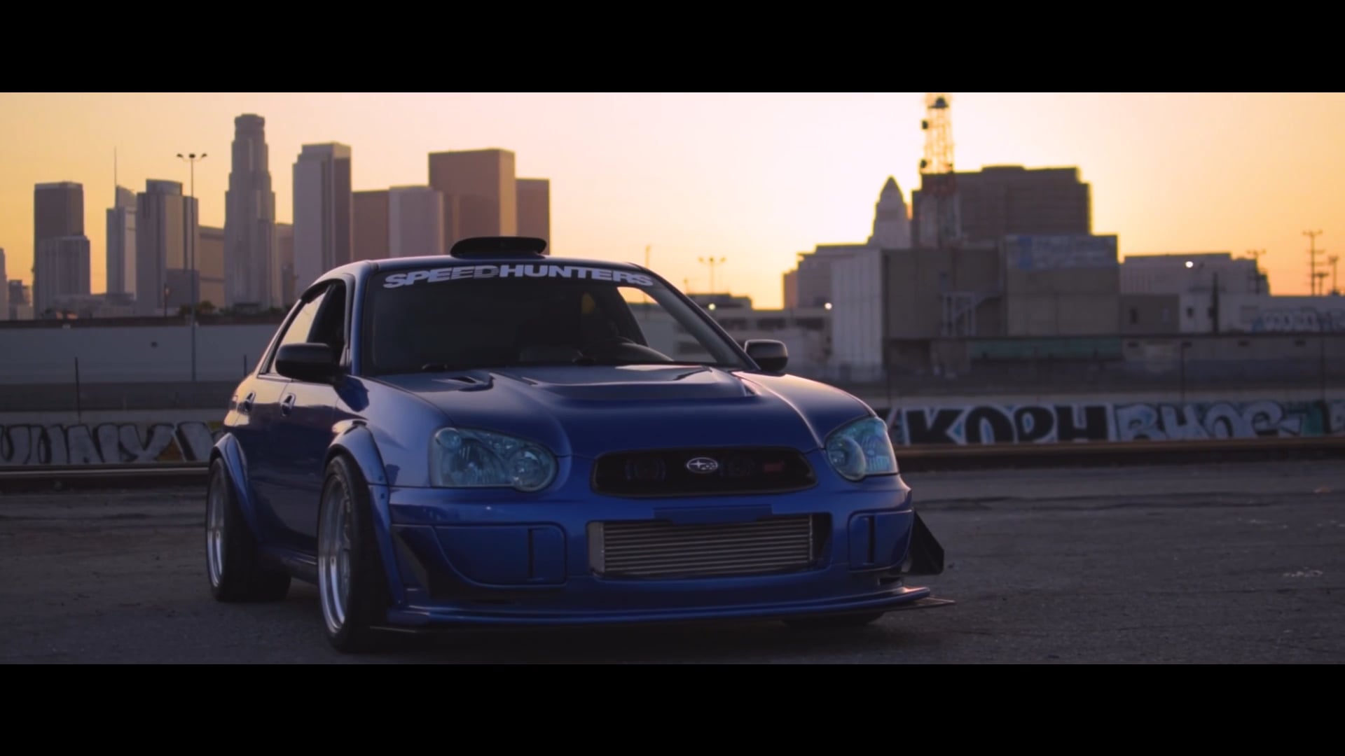 Blue Subaru Wrx Sti - Commercial