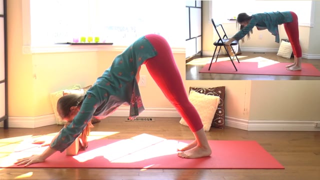 Séance de yoga - Ménopause
