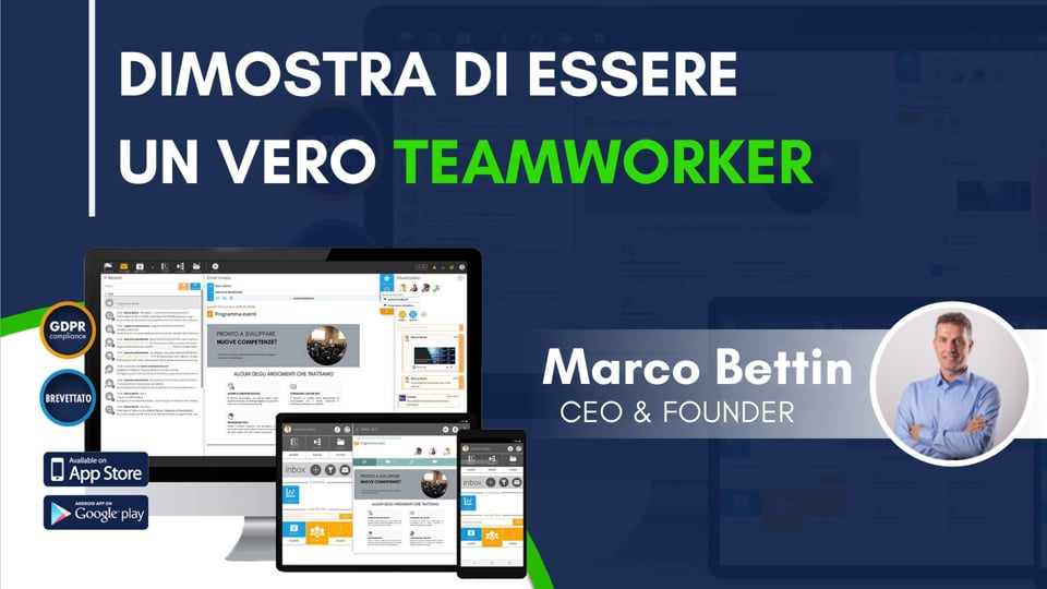 Dimostra di essere un vero teamworker