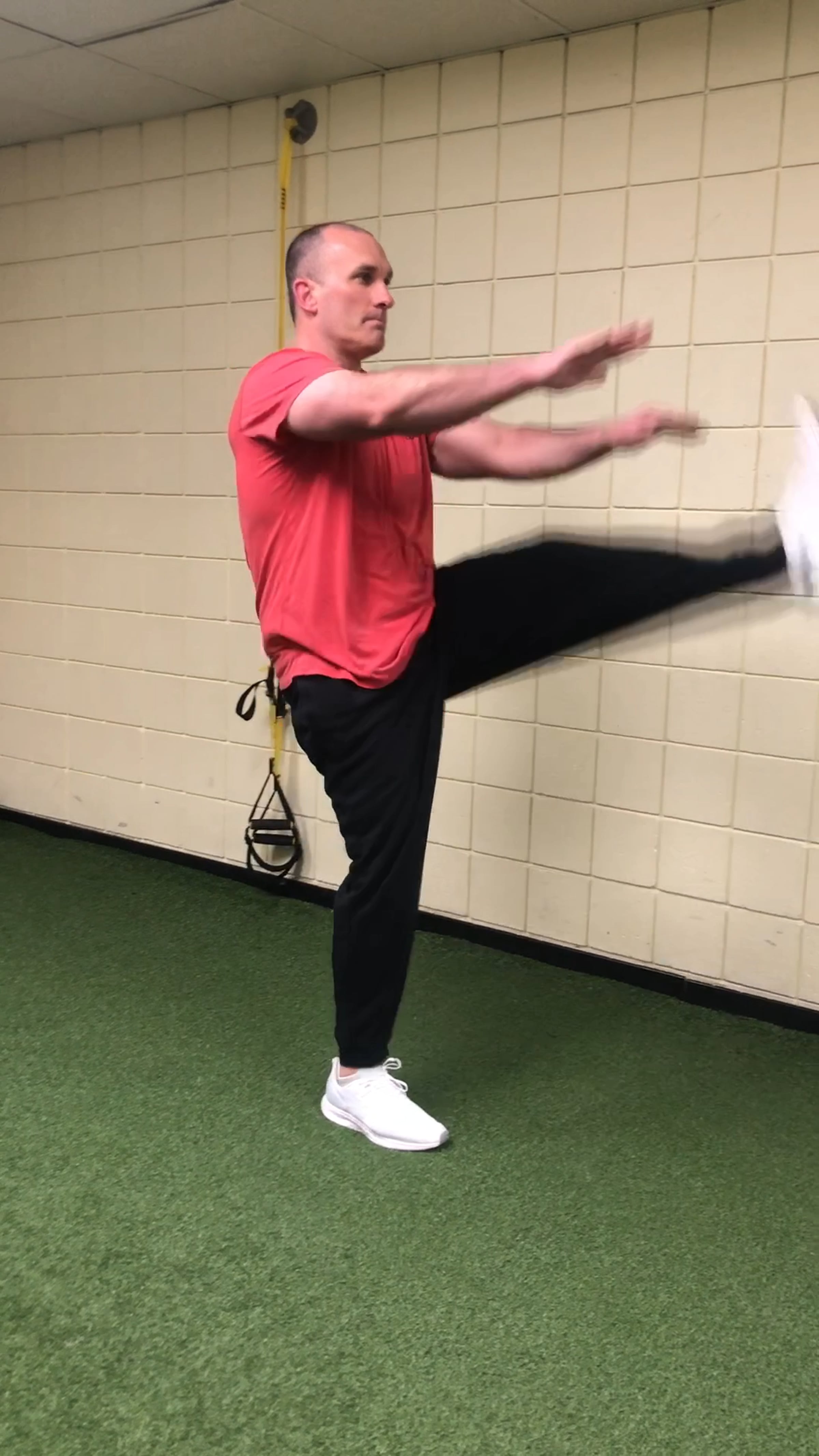 Straight Leg March to Inverted Toe Touch | Videos & Movies on Vimeo