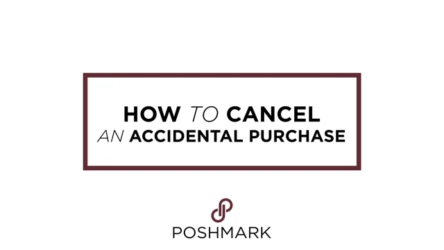 How to cancel an accidental purchase