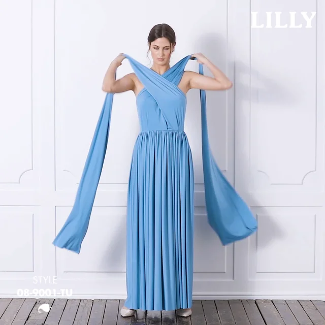 Infinity dress light on sale blue