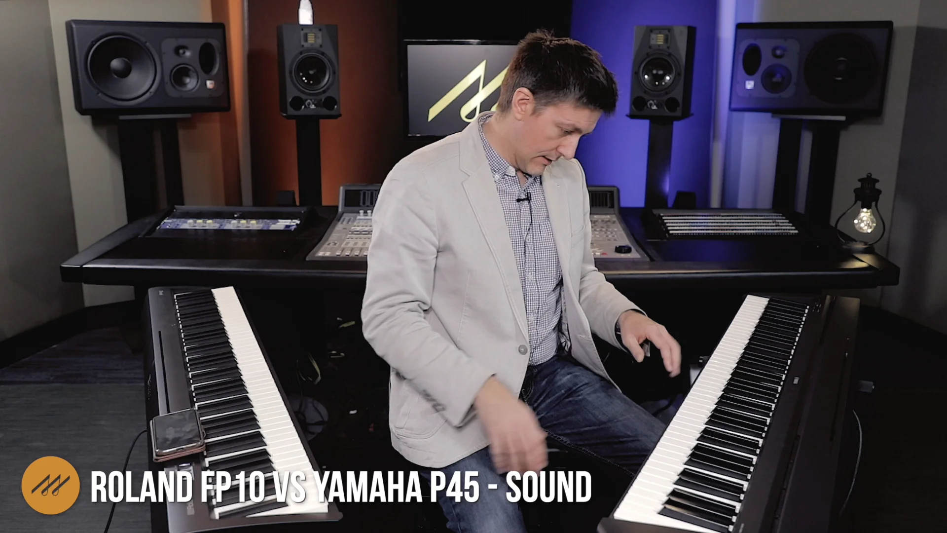 Yamaha P45 Digital Piano - Review & Demo 