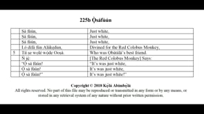 225b Ọ̀ṣafùún