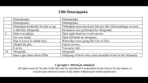 228b Òtúúrúpọ̀nká