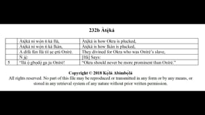 232b Àtẹ̀ká