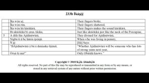 233b Ìkáṣẹ̀ẹ́