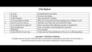 234a Ọ̀ṣẹ́kàá