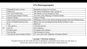 237a Òtúúrúpọ̀ntúpúká