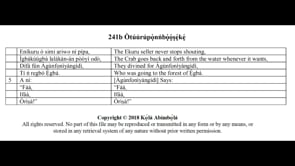 241b Òtúúrúpọ̀nńbọ̀ọ́ṣẹ́kẹ́