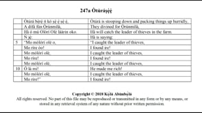 247a Òtúráṣẹ̀ẹ́