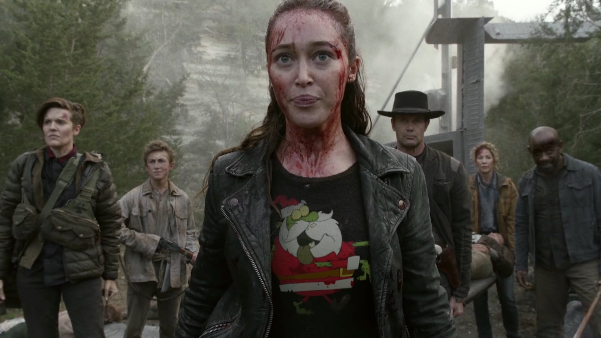 AMC UK - 'Walkers Wonderland' Fear The Walking Dead promo