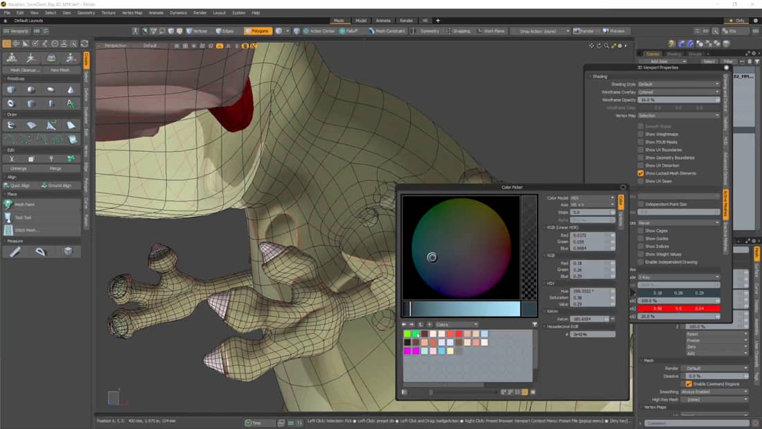 Modo 14 0 がリリース 新しいマークアップアニメーションやブールエンボス追加など Cginterest