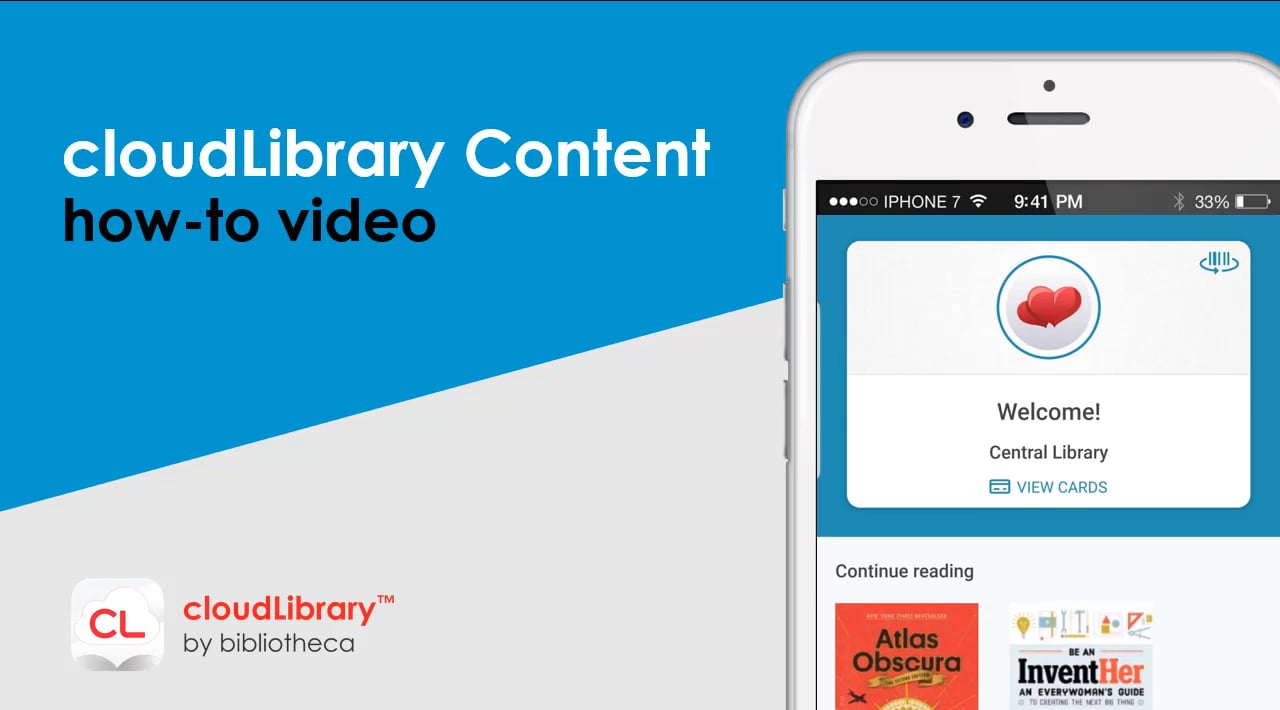 CloudLibrary Content On Vimeo