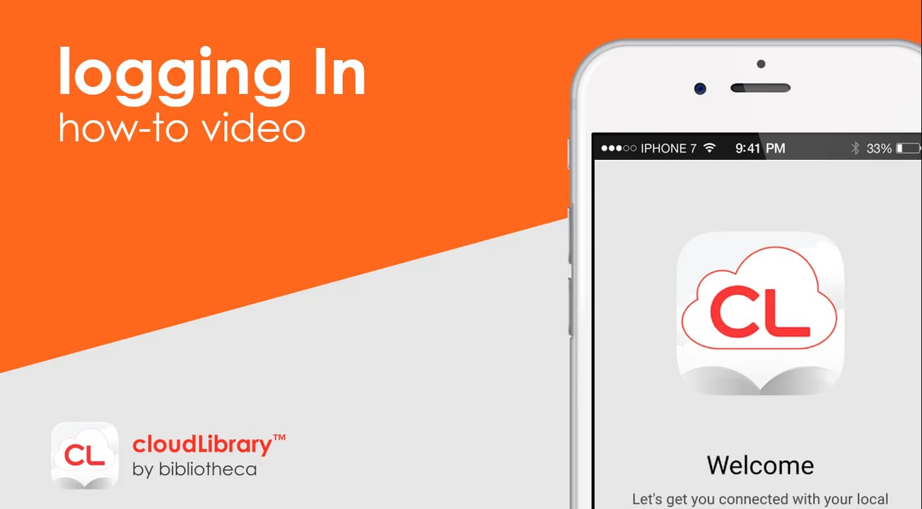 CloudLibrary™ | Logging In On Vimeo