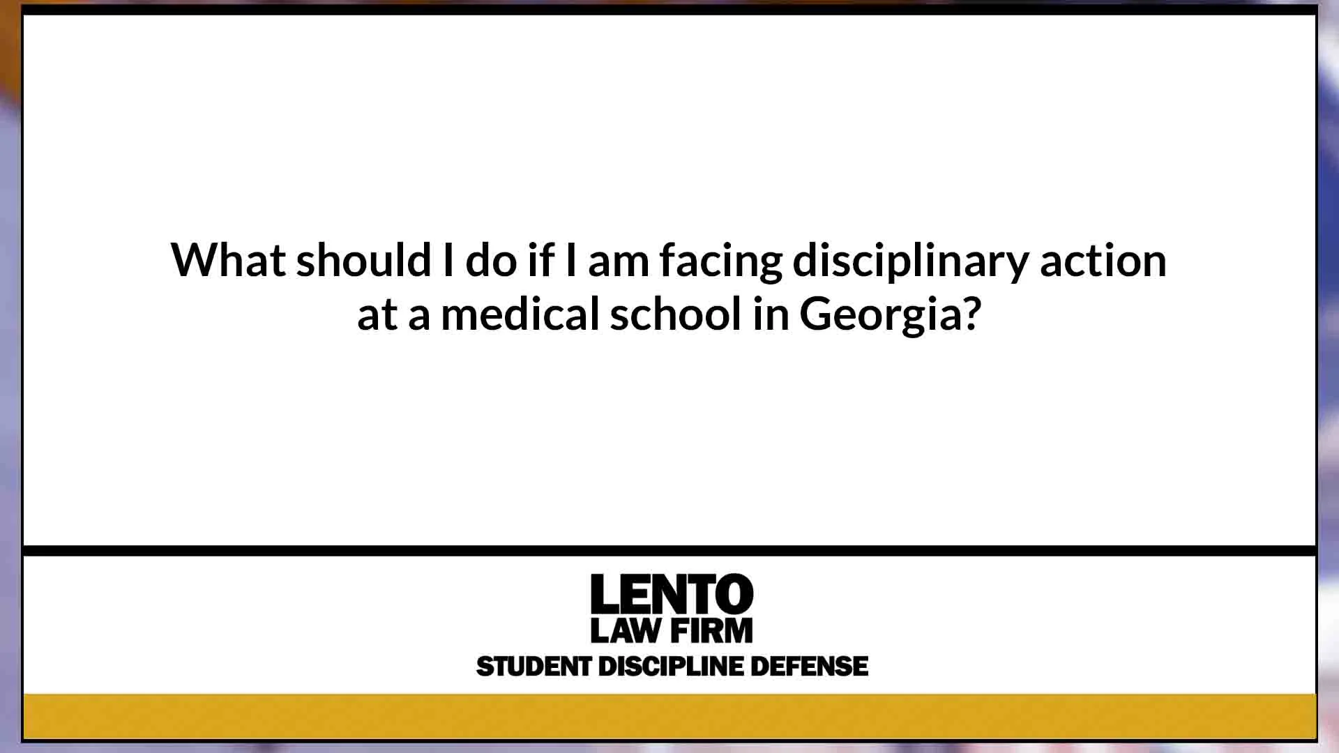 what-should-i-do-if-i-am-facing-disciplinary-action-at-a-medical-school