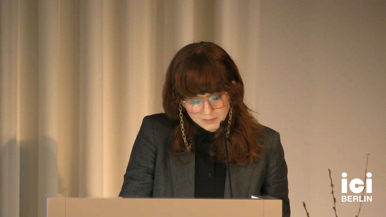 Talk by Nadine Hartmann