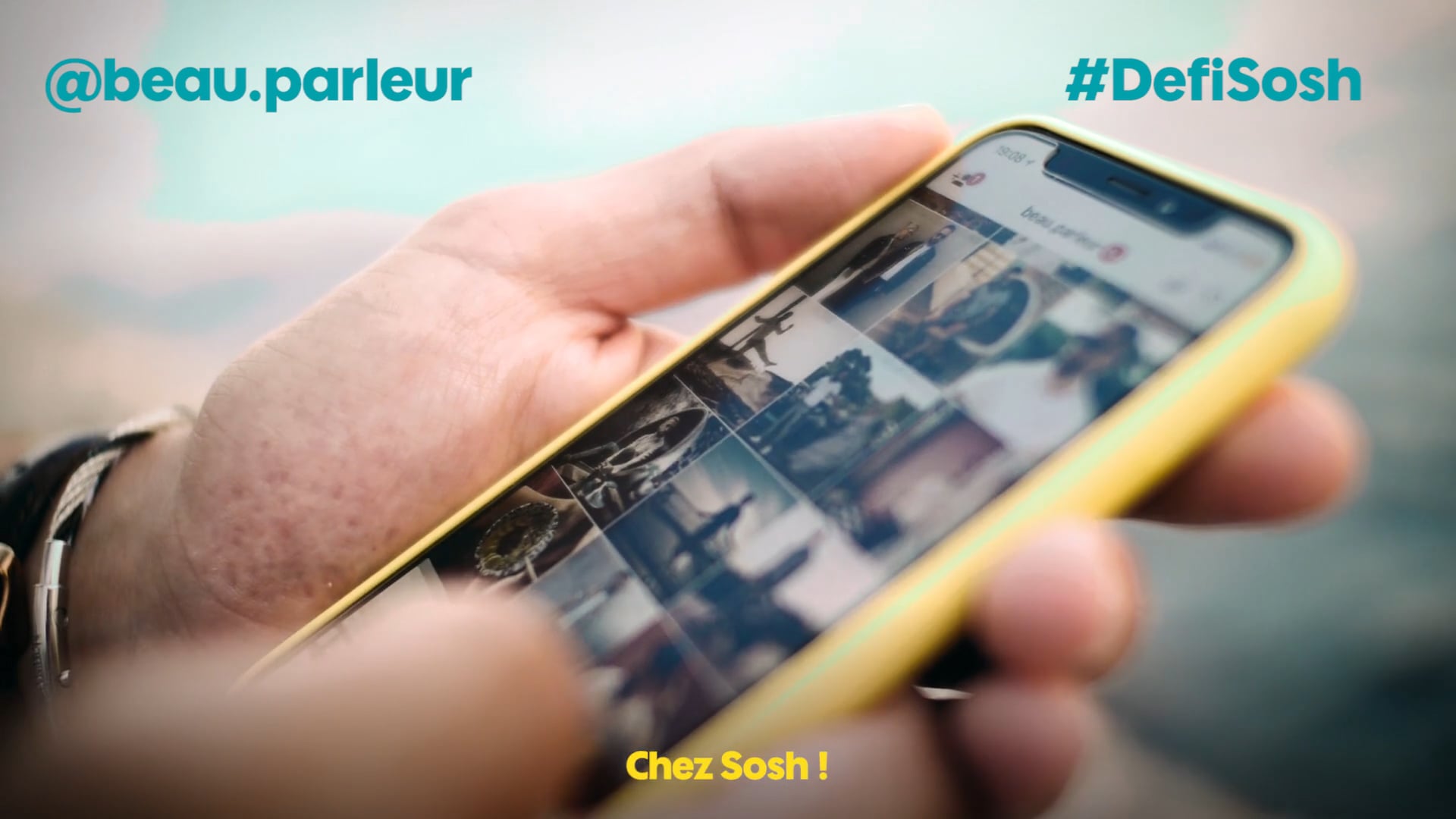 Les défis SOSH avec @beau.parleur