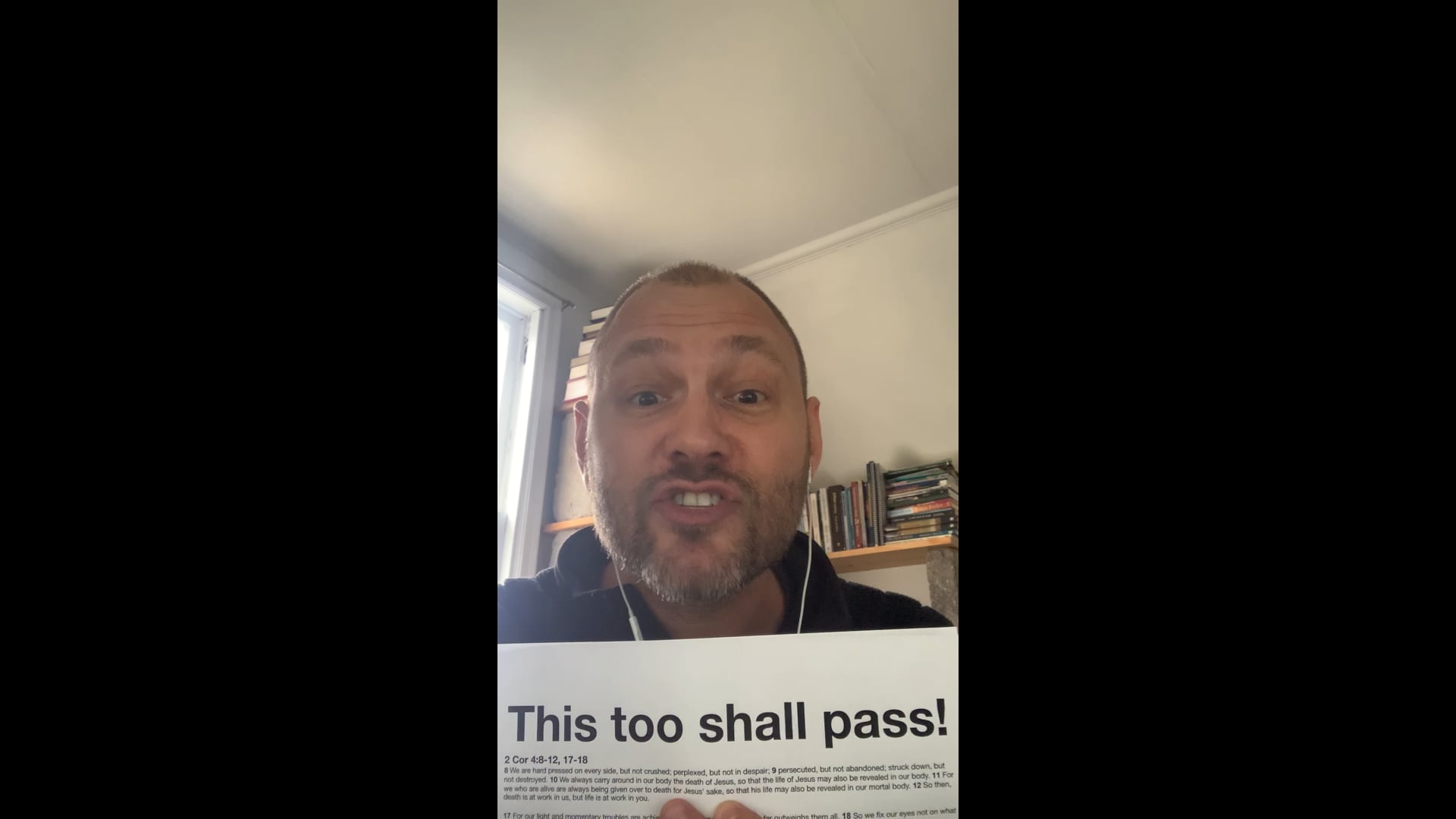 This too shall pass 2 Cor 8-12,17-18