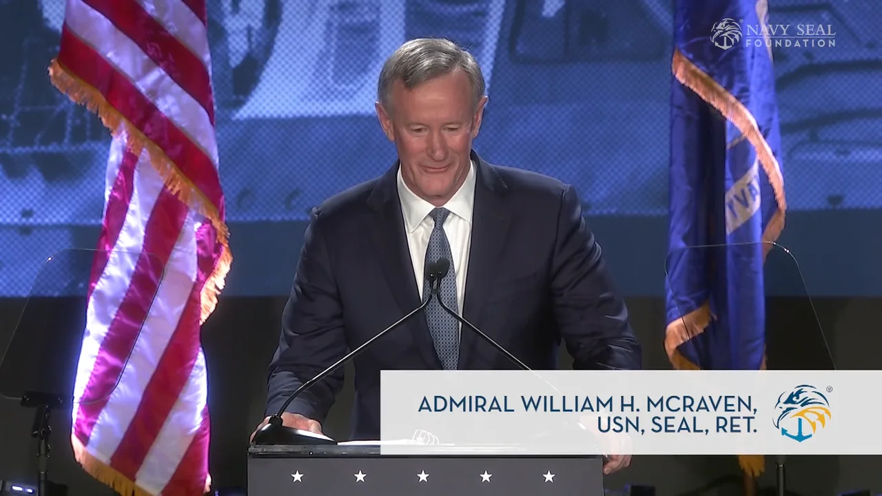 Admiral William H. McRaven, USN