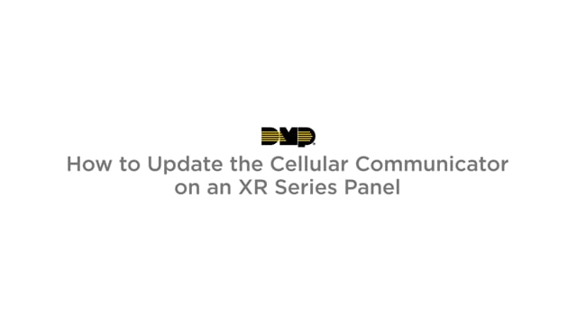 How to Update a 3G Cellular Communicator to an LTE Communicator on an XR Series Panel