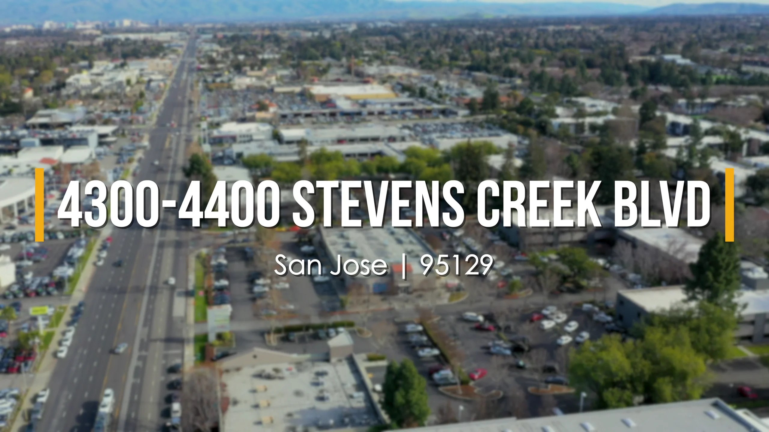 43004400 Stevens Creek Boulevard San Jose CA 95129 on Vimeo