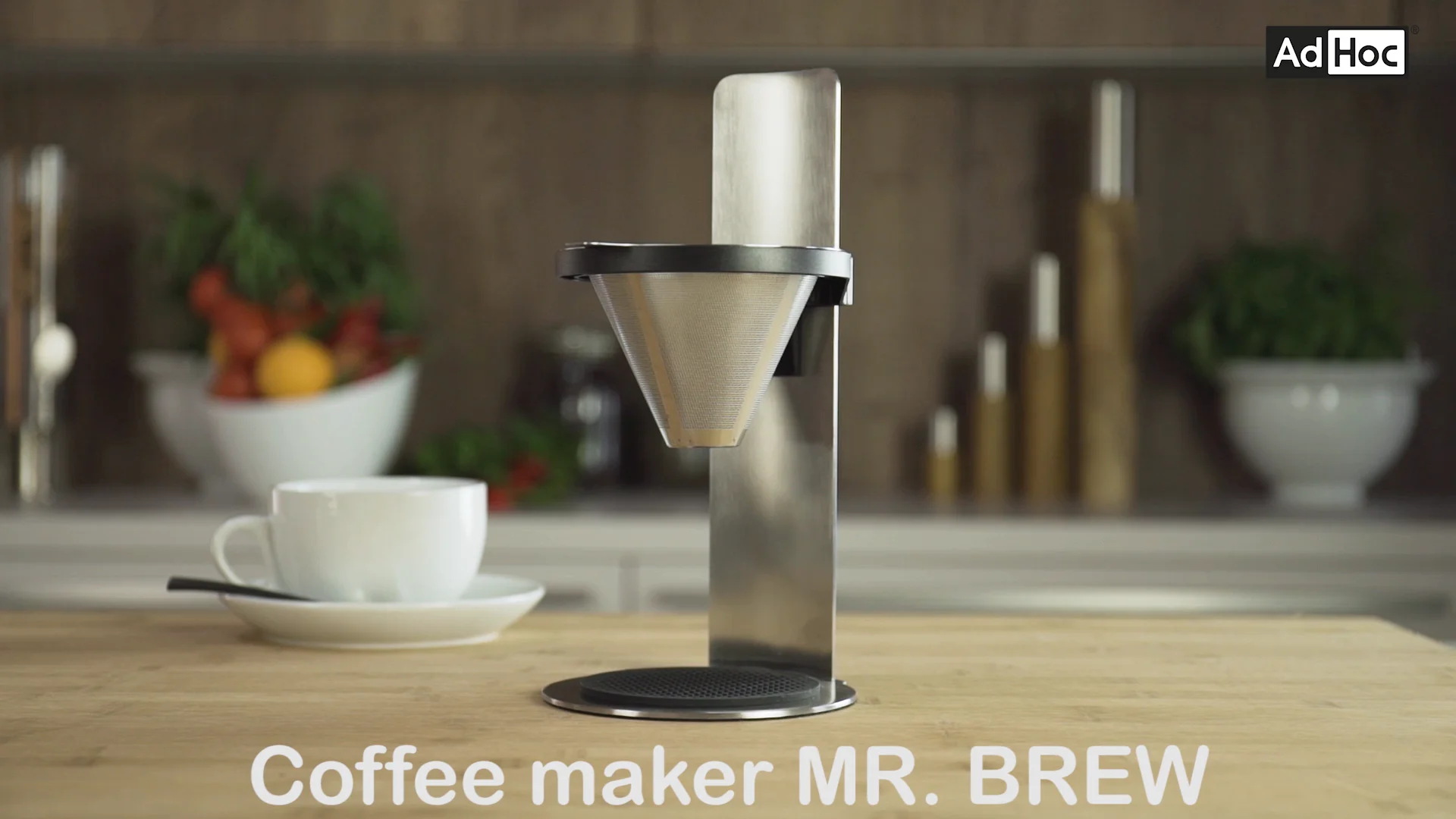 adhoc mr brew pour over coffee maker