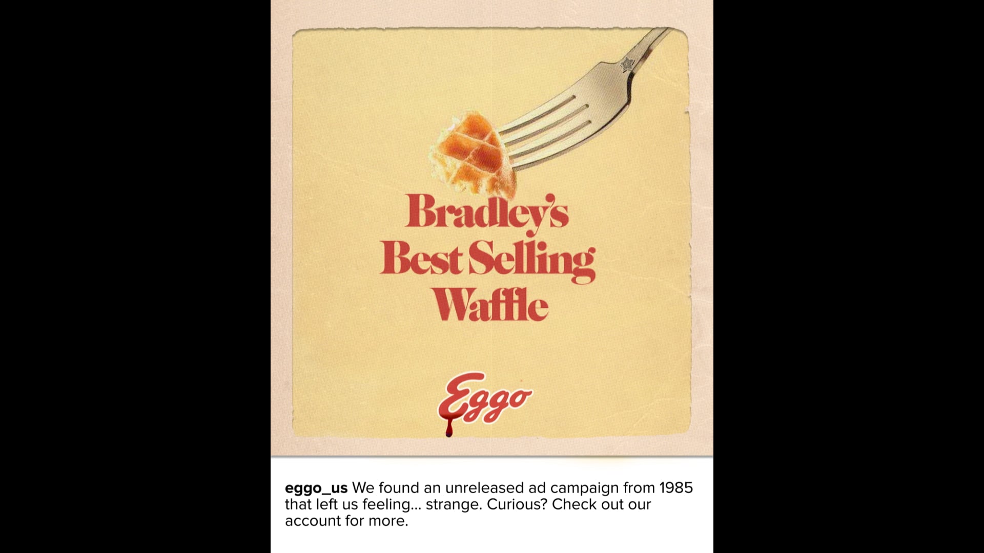 Eggo | Stranger Things Social Faux Feed
