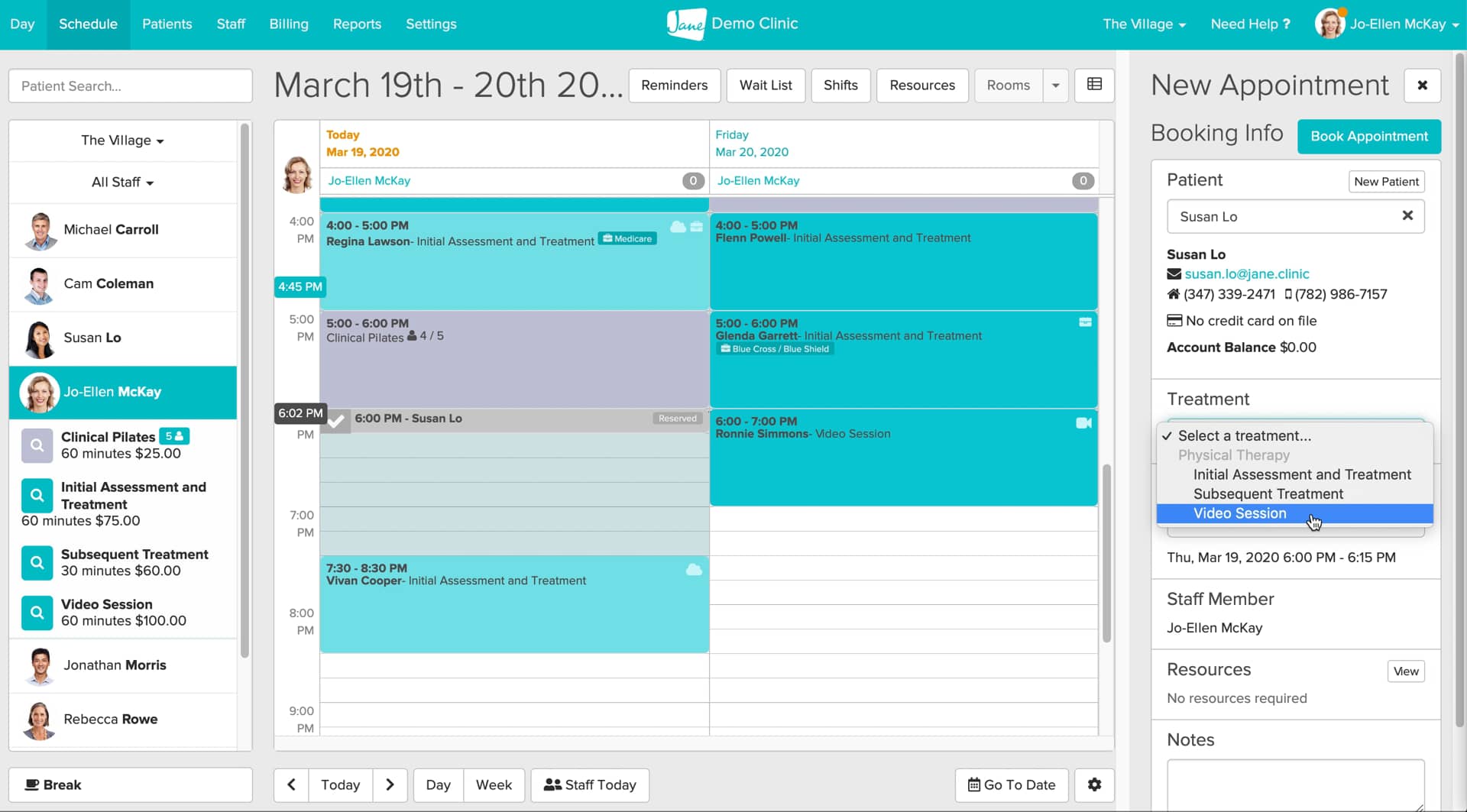 Meet Jane's Online Video Appointments on Vimeo