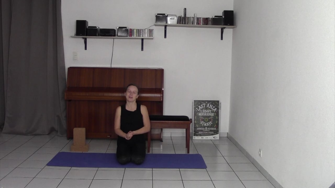 5- Cours de yoga : Tout est parfait avec Aurélie Langlais (48 minutes)