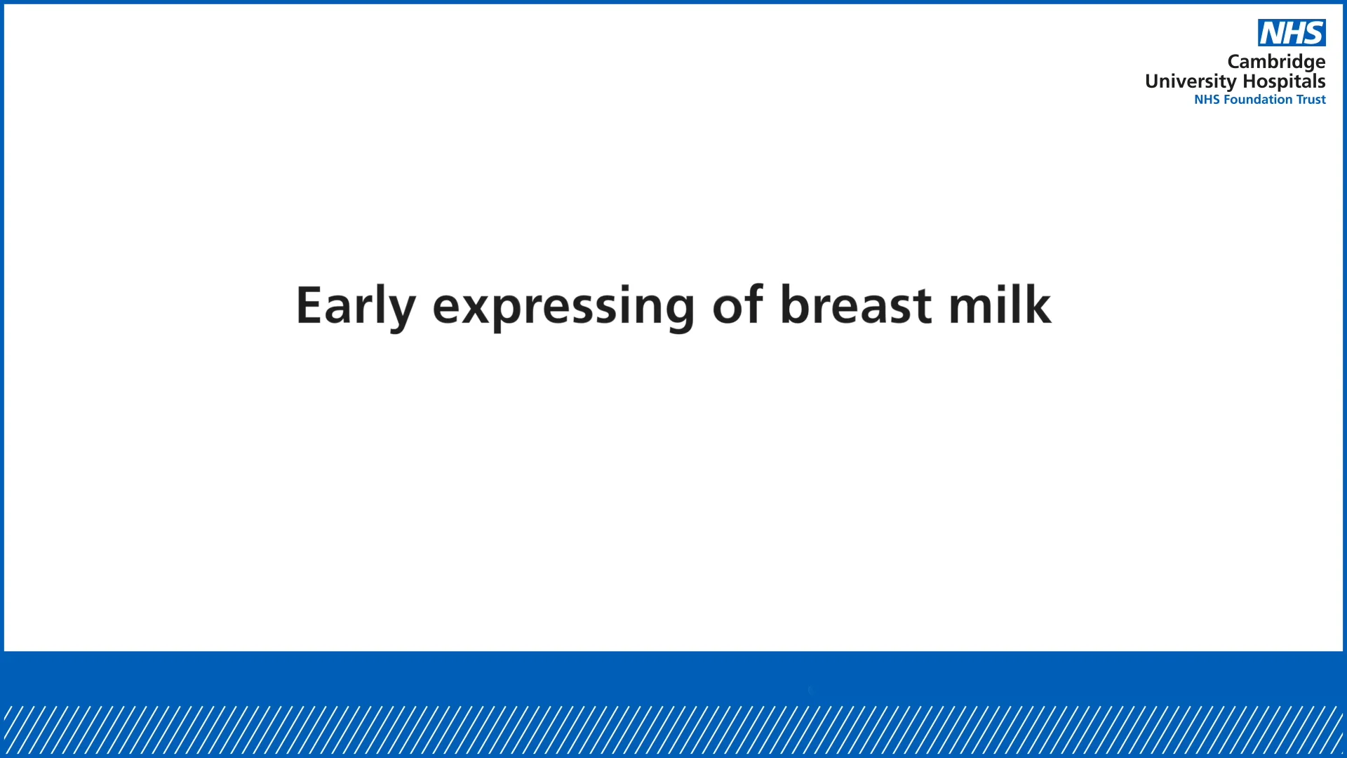 3-Early expressing of breast milk  