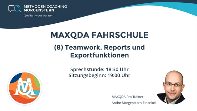 8. Teamwork, Reports & Exporte