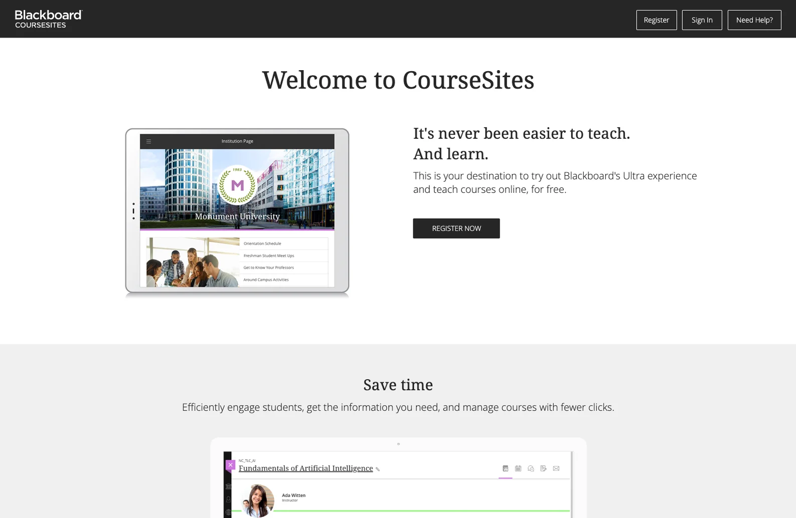 Blackboard coursesites on sale