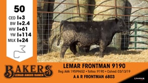 Lot #50 - LEMAR FRONTMAN 9190
