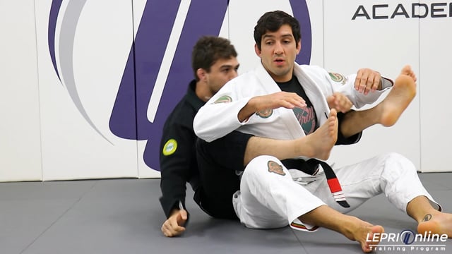 Back Control with Collar Grips Escape Variation to Knee Cut