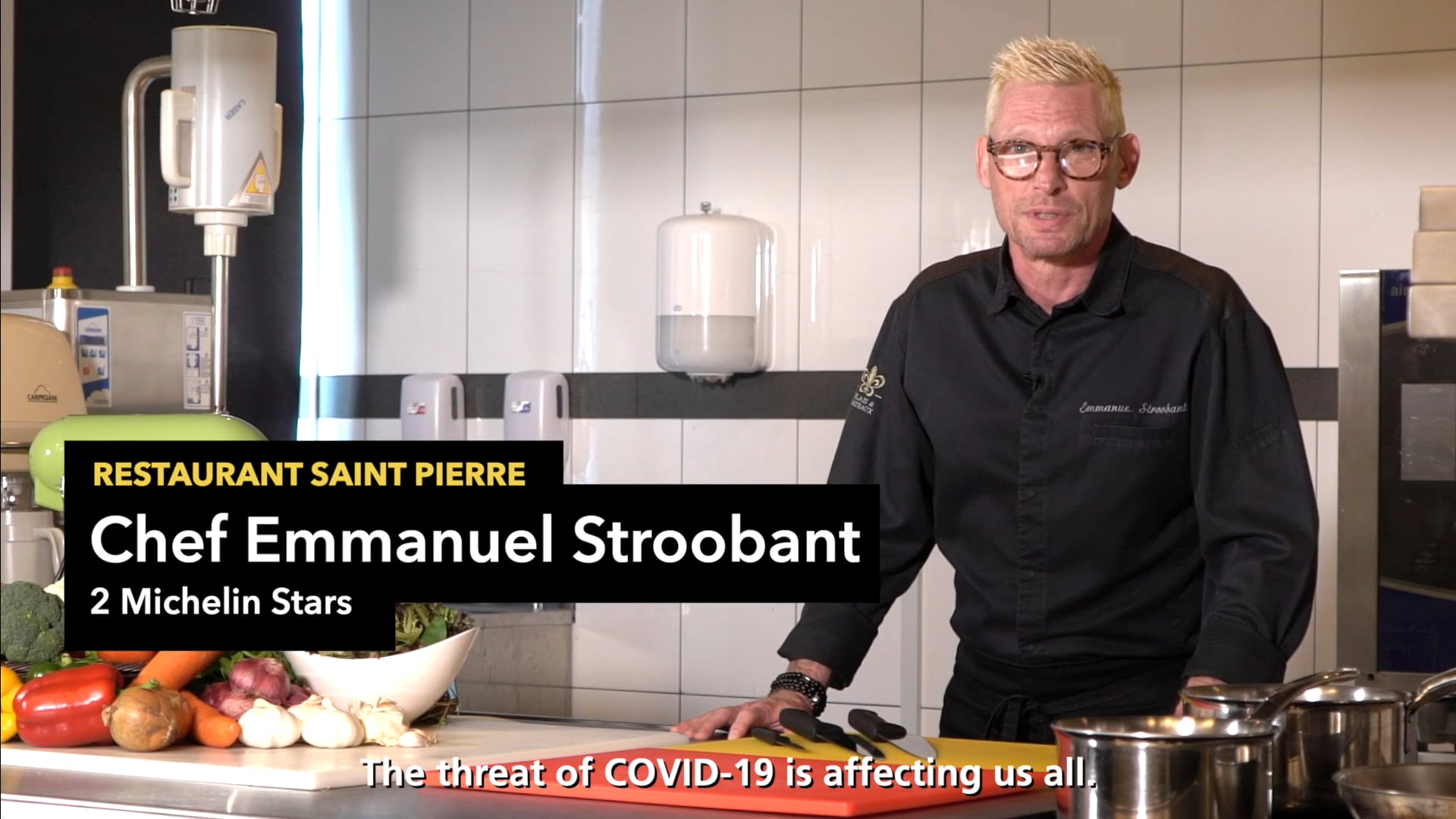 Chef Emmanuel Stroobant