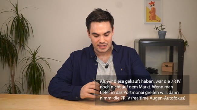 Sony Alpha 7 iii für professionelle Filmaufnahme (Vollformat)