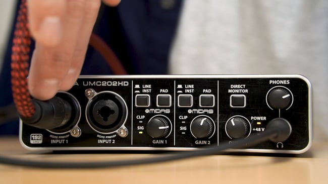 Interfaces für XLR zu USB