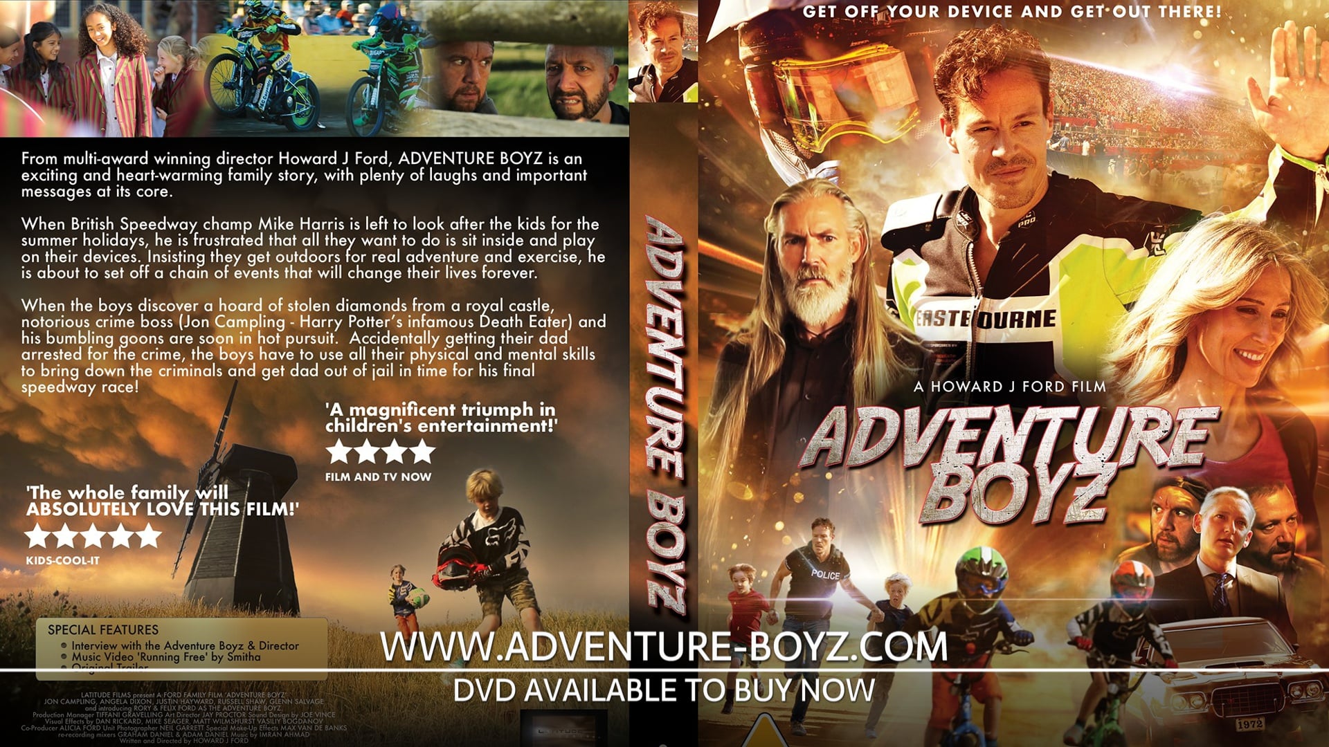 Howard J Ford Reveals All Regarding UK Release Of Speedway Based Movie : 22/03/2020