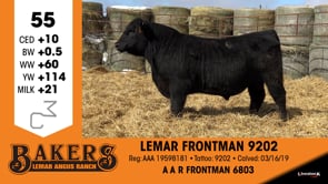 Lot #55 - LEMAR FRONTMAN 9202